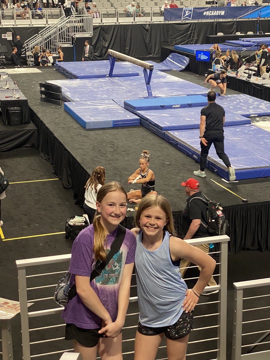 jbkarobson's tweet photo. Back and soooo ready for this! #ncaagym
Championship Day!  Let’s go!!! https://t.co/OOJlXgETOC