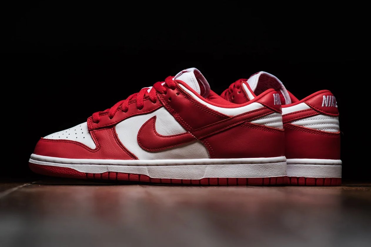 Nike dunk low 2025 rouge
