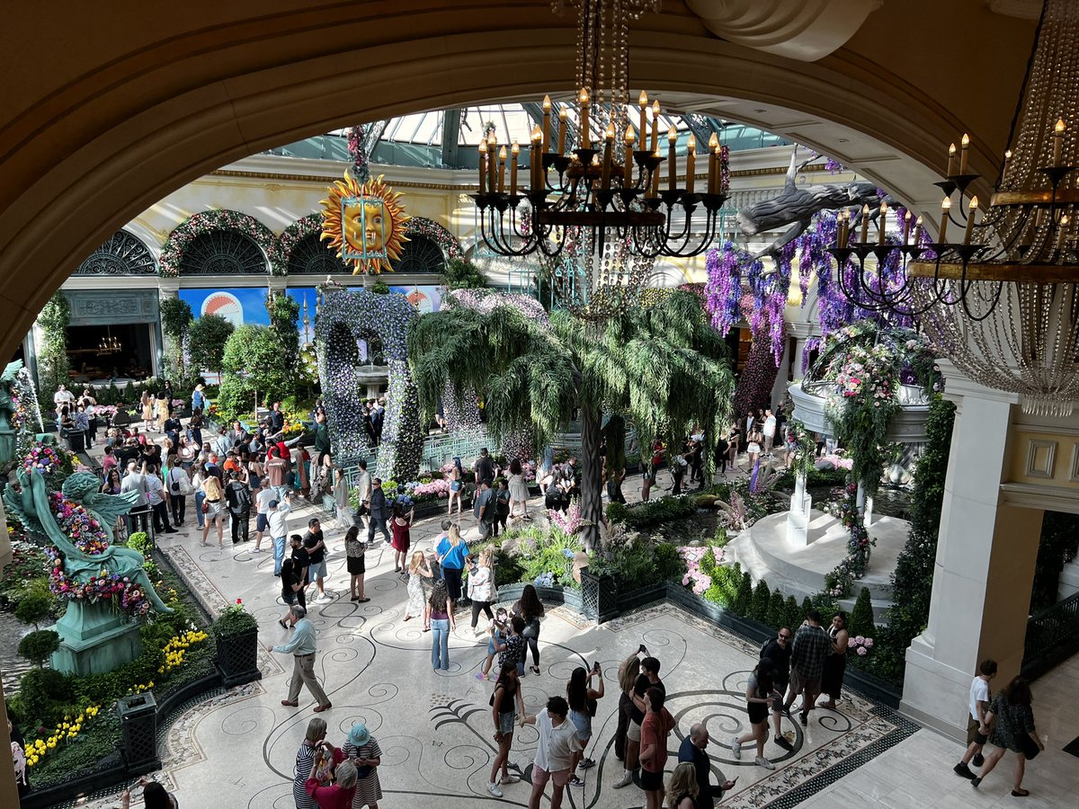 EdGainesIII's tweet photo. The @Bellagio host hotel for #solutionssummit23 & really looking forward to re-connecting w/ colleagues, clients & the community writ large. The “Big B” as I like to call it was so wonderful to us as start up trade association, we had 7 Summits on row here in the early 2000s—thx! https://t.co/5ba1xvCAtV