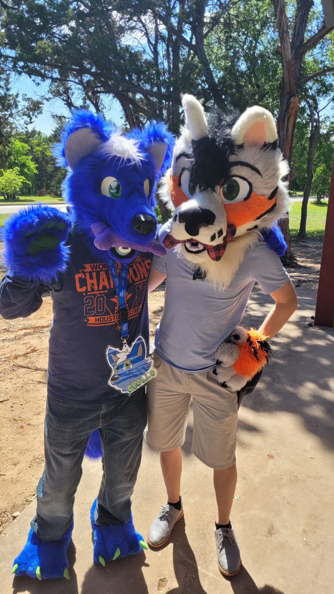 ApolloBlueWolf's tweet photo. I had so much fun at Austin Park Bark today! :3 https://t.co/ygXHYoednI