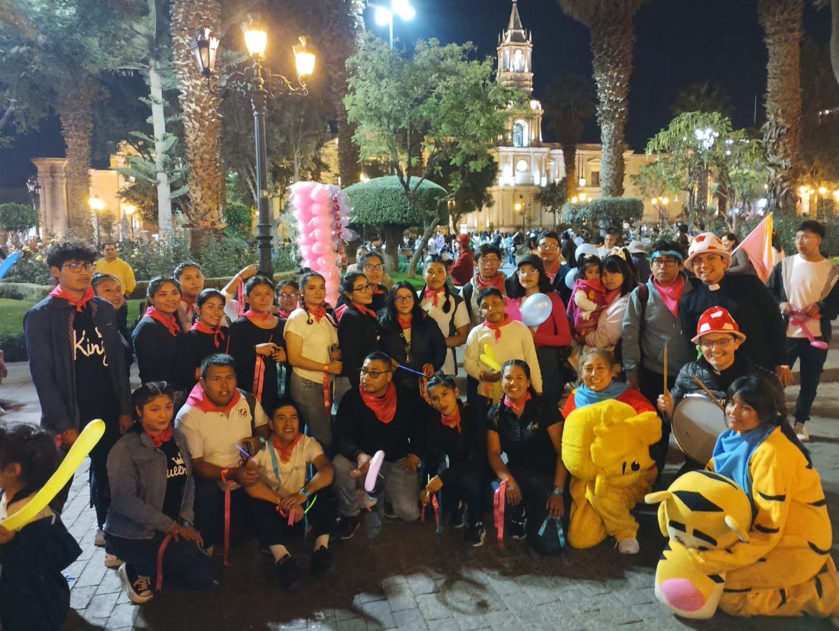 PromujerDDHH's tweet photo. Que alegría contar con la participación de tantísimas instituciones de Arequipa que celebran y defienden la vida y la familia 💙

POR LA VIDA Y LA FAMILIA LO DAMOS TODO!!!! 🥳🇵🇪🙌🏽

#ArequipaEsProvida
#SomosCorso2023 
#PeruEsProvida
#LaMayoríaCeleste https://t.co/XbIpAwPL4Q