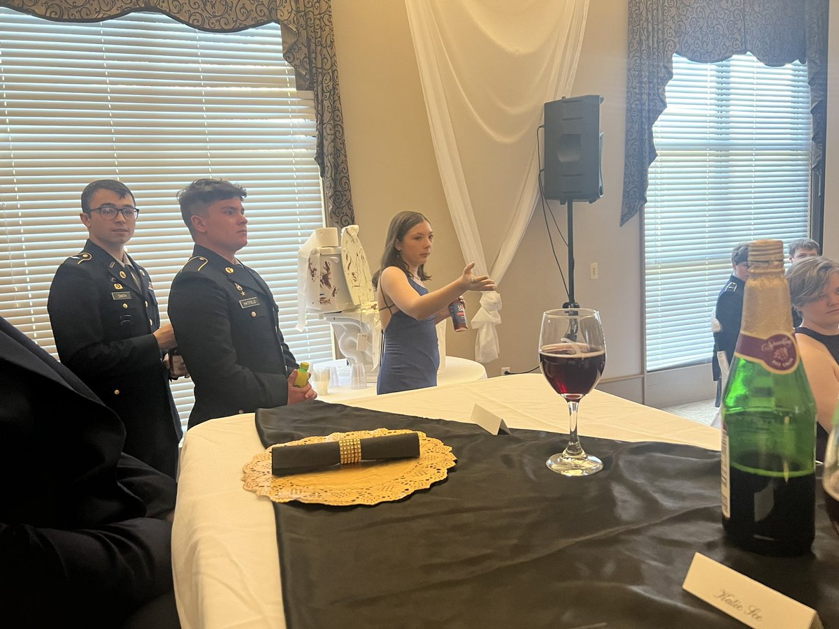 All_in_LC's tweet photo. Thank you to the #LCJROTC for inviting me to tonight’s Military Ball!
It was an honor serving as the guest speaker. 👍
Also, the GROG is an experience like nothing else. 🤢.
#AllinLC https://t.co/tjEpMAnHeZ