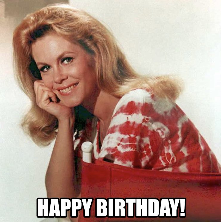 Happy 90th birthday Elizabeth Montgomery!!  