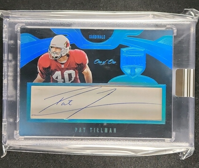 Best Cards Ever On Twitter Pat Tillman 1 1 Cut Signature 