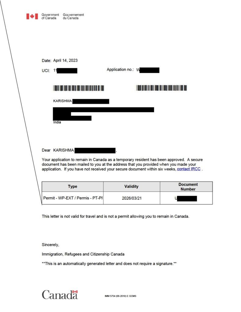 FImmigrations's tweet image. PGWP approval (refused out of status)
PGWP amendment (incorrect duration)

#pgwp #outofstatus #student #reconsideration #restoration #amendment #workpermit #ircc #victory #happyclient