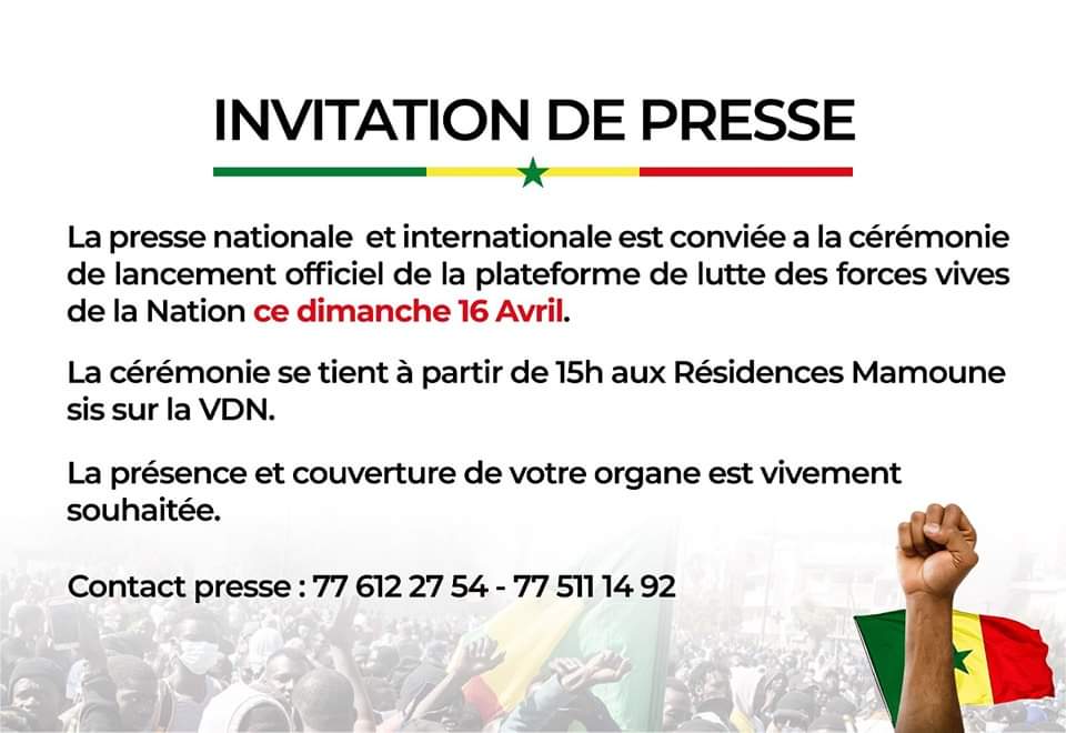 djibysonedjibes's tweet photo. Les forces vives de la nation pour faire face à Macky.
#MackySallStop ⛔
#kebetu #Dakar #Senegal https://t.co/Ic9A2CchBT