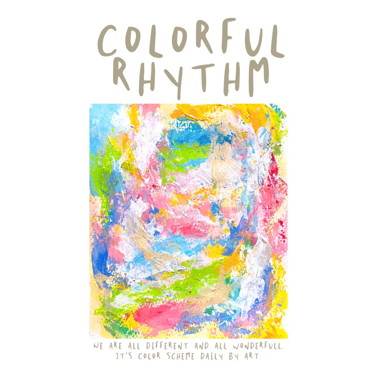 colorfulrhythm's tweet photo. ���しぶりの新作デザイン。

春をイメージして描いた抽象画。
Tシャツとしてのタイトルは
「PEACE」にしました。🕊

世界の平和は、
いつだって自分の内側から。

彩りをを通して、
HAPPYな世界観を
感じで頂けると嬉しいです。

販売サイト▶︎
https://t.co/TItaC9WWbk https://t.co/kDNZHQ1kgm