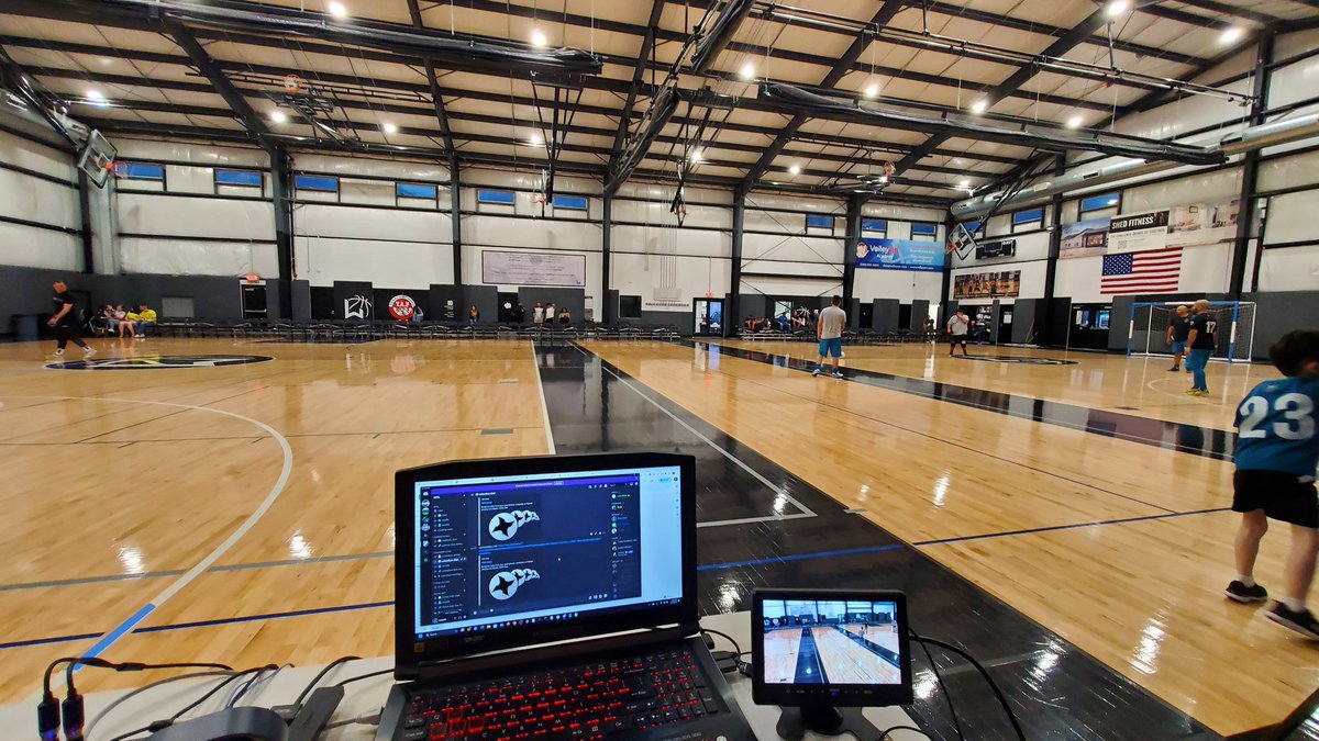 breissie's tweet photo. Tonight's office. Watch my behind-the-camera work for @ColumbusFutsal one last time at https://t.co/t52ATkiz3C https://t.co/lZJN6rhOhX