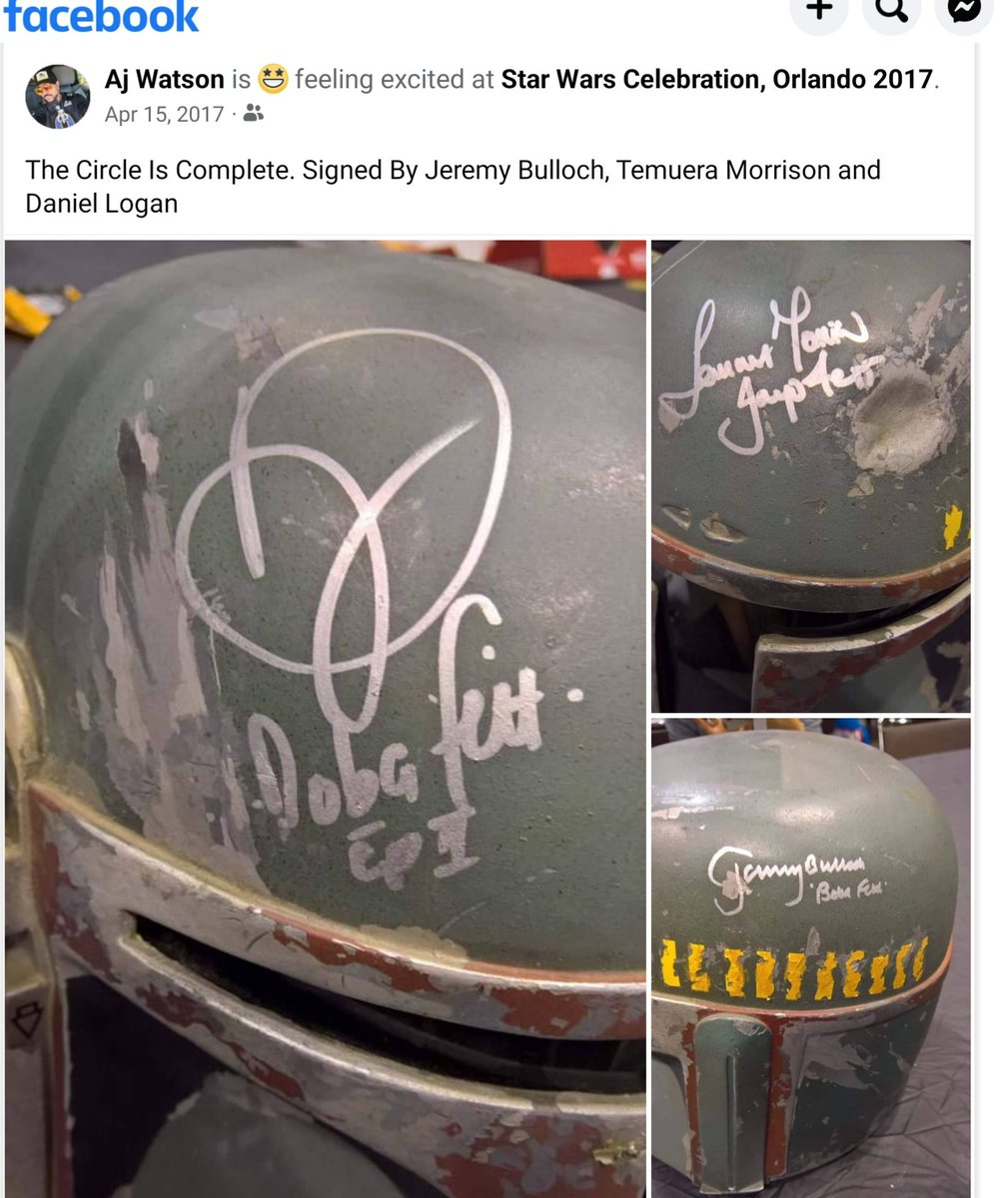 AJTHELEGEND's tweet photo. Great Memory From 2017's Star Wars Celebration #alwaysrepresenting #Fetts #ThisIsTheWay @starwars @StarWarsUK @SW_Celebration https://t.co/louZLxfTO0