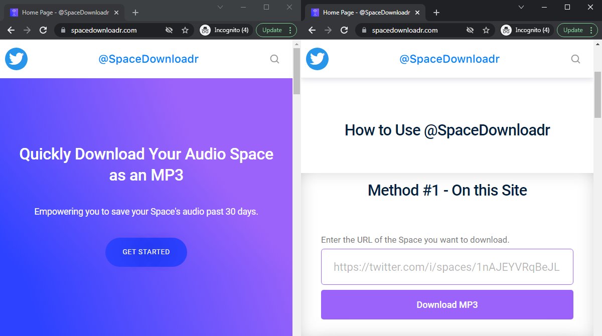 SpaceDownloadr.com tweet media