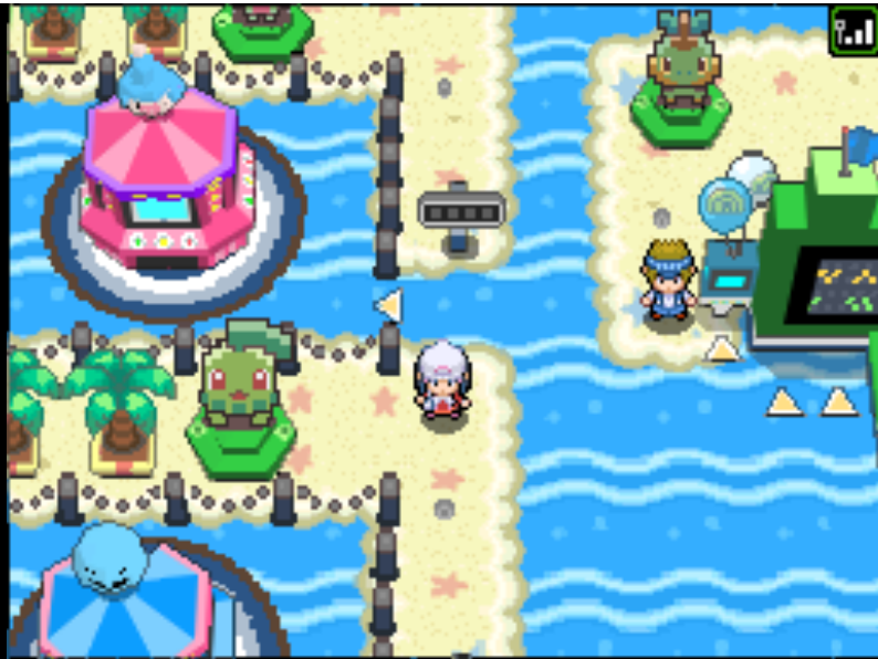 Pokémon Platinum - The WiFi Plaza