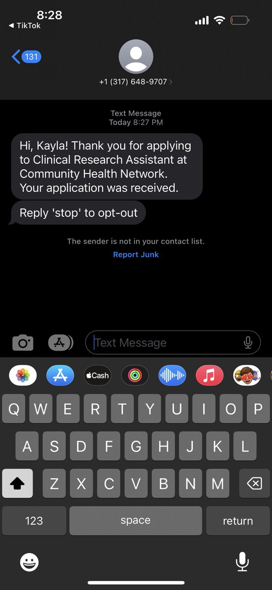 kaylamellis_'s tweet photo. I applied in 2018… Miss ma’am, I’m 2 weeks away from being a doctor. Not interested now 💀🤣 https://t.co/tlGLaIHDaR