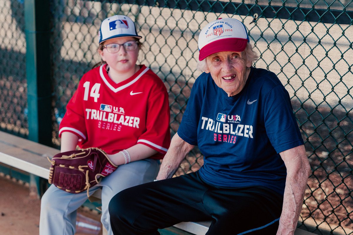 MLBDevelops (@mlbdevelops) on Twitter photo Maybelle Blair & Jeneane Lesko, former players of the original <a href="/AAGPBL/">AAGPBL Official</a> and Sonya Pankey, MLB Consultant of Community and Jackie Robinson’s Grand-daughter made Day 1 unforgettable 💙⚡️⚾️
#JackieRobinsonDay #MLBTRAILBLAZERS
<a href="/MLB/">MLB</a> | <a href="/JRFoundation/">Jackie Robinson Foundation</a> | <a href="/AAGPBL/">AAGPBL Official</a> Maybelle Blair & Jeneane Lesko, former players of the original <a href="/AAGPBL/">AAGPBL Official</a> and Sonya Pankey, MLB Consultant of Community and Jackie Robinson’s Grand-daughter made Day 1 unforgettable 💙⚡️⚾️
#JackieRobinsonDay #MLBTRAILBLAZERS
<a href="/MLB/">MLB</a> | <a href="/JRFoundation/">Jackie Robinson Foundation</a> | <a href="/AAGPBL/">AAGPBL Official</a>
