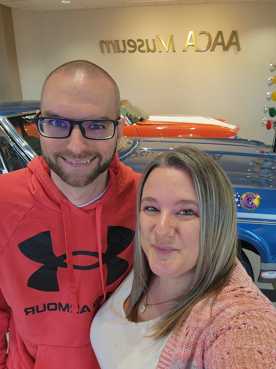 sherryp0124's tweet photo. #AYearOfDates Said to go to a museum. So we picked a place neither of us had an interest in.. An automobile museum. 🤣 @JoeOrtiz9 and I had so much fun 🩷 https://t.co/NXR2E8K2On