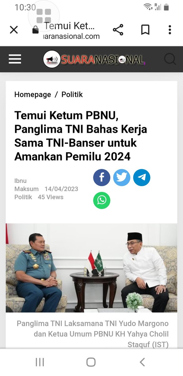 Innalillahi wa inna ilaihi rojiun.
Prajurit jadi korban di Medan perang, sementara itu panglima TNI lagi sibuk "minta bantuan"