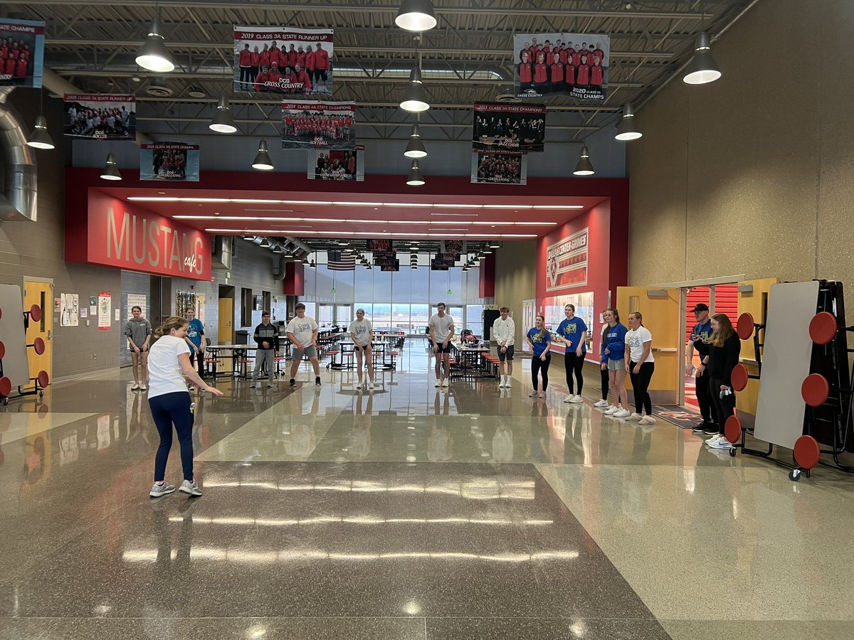Just another of the countless reasons why our kids and staff are the absolute best! Members of our <a href="/DCGKeyClub/">DC-G Key Club</a> and student body dancing the night away this evening all in an effort to raise money for the U of I Stead Family Children’s Hospital! Simply incredible people! #family