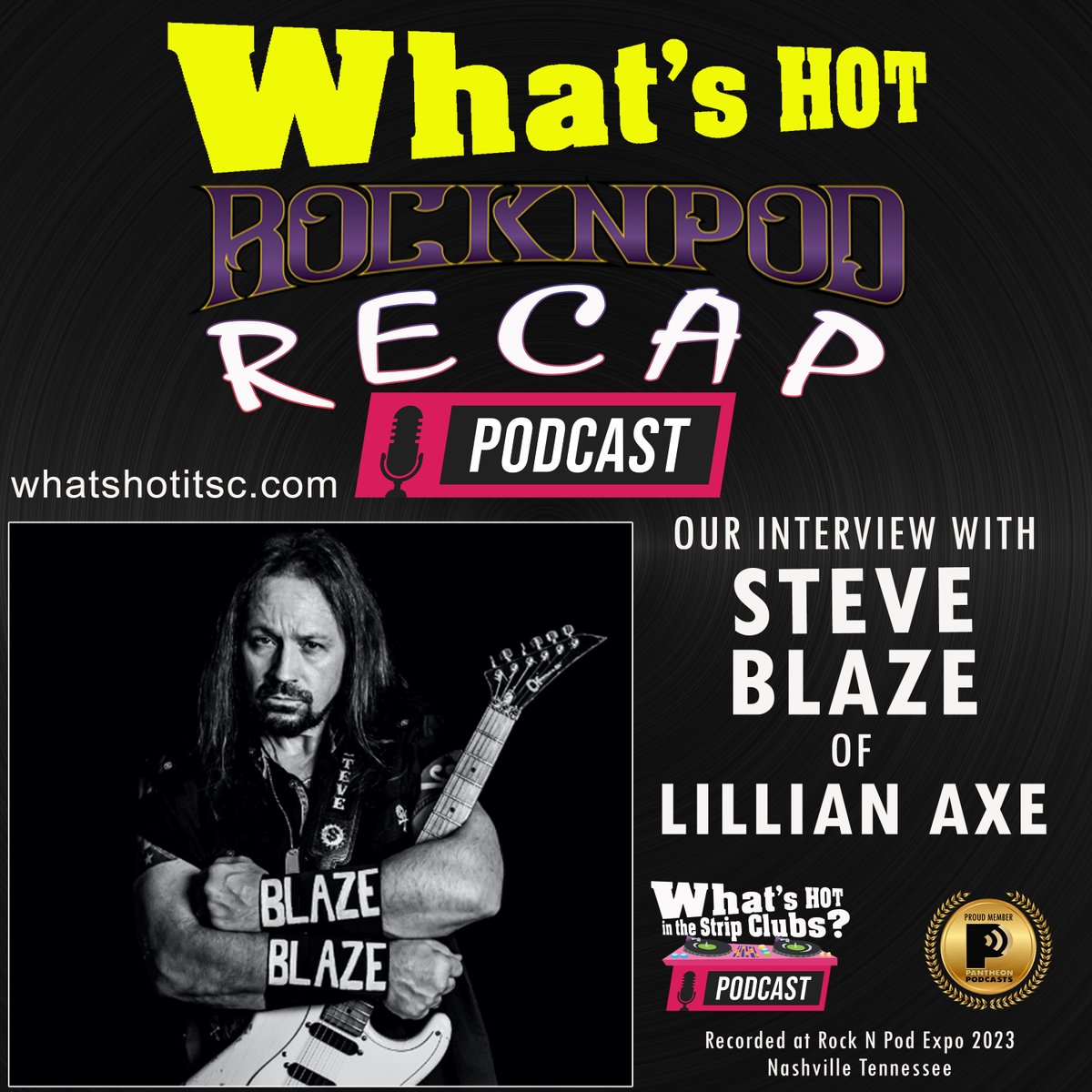 Our interview with Steve Blaze of Lillian Axe recorded at <a href="/rocknpodexpo/">ROCKNPOD Expo Nashville</a> SPOTIFY: open.spotify.com/episode/4KfCXu… APPLE: podcasts.apple.com/us/podcast/ste… Proud member of <a href="/PantheonPods/">Pantheon Media - Where Fans Belong</a>