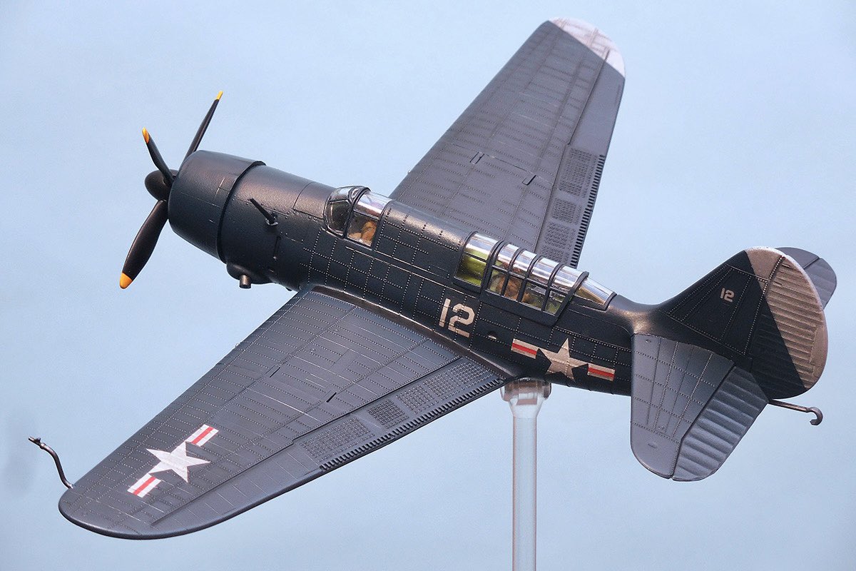 ztz3oo's tweet photo. #帰ってきた複座機祭り過去作
#Airfix 1/72 #SB2C #Helldiver
さてお祭りは何を作ろかな https://t.co/0K3nL8rsfV