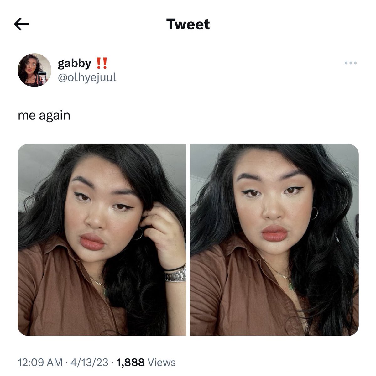 april on Twitter "damn, its always the unattractive ones. well, the