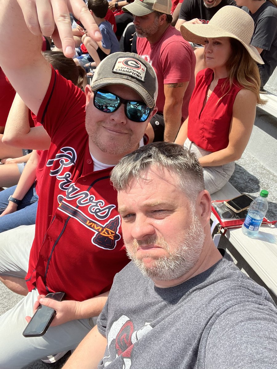 WalkerCountry's tweet photo. Finally!! Walker has come back to Sanford Stadium!! #godawgs #gday #secondstring https://t.co/fY9twjw8IL