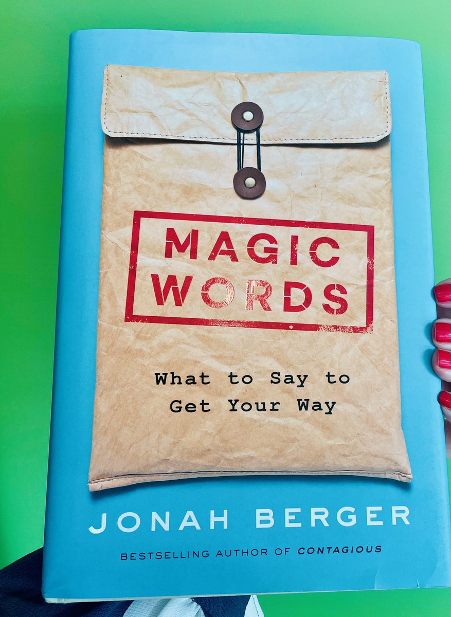 First copy in South Africa, @j1berger – excited for this! #MagicWords