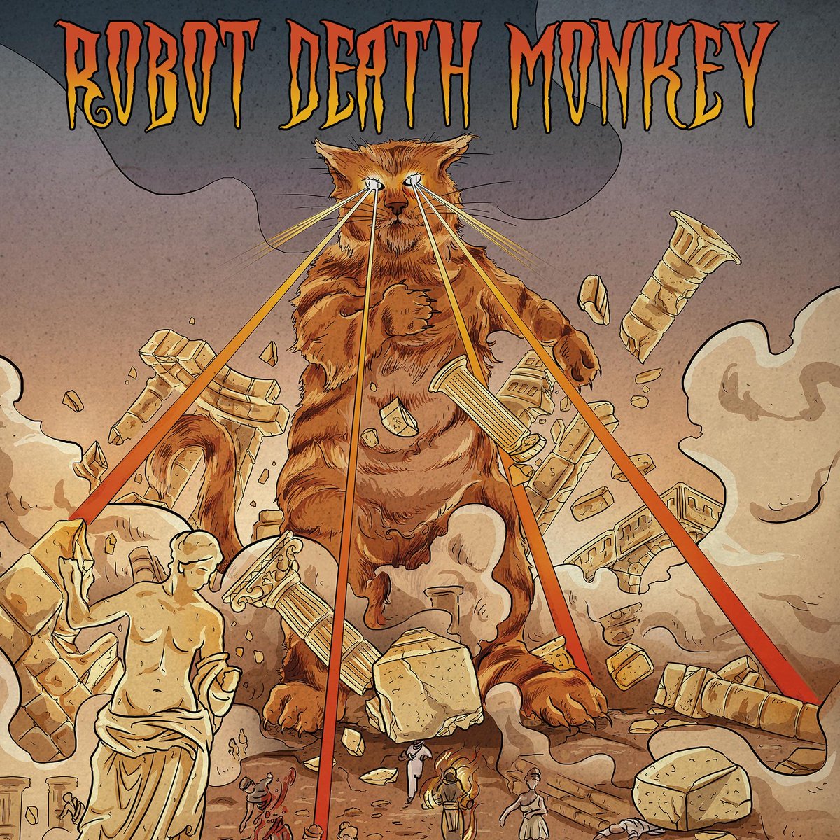 Robot Death Monkey! Big Pussy