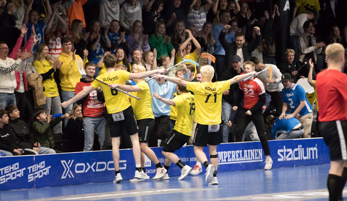 Salibandyn P19 SM-sarjan ratkaisevan ja hienon neljännen finaalin Classic- SBS Wirmo / Masku kaikki kuvat nyt albumissa:
salibandyliitto.kuvat.fi/kuvat/Juniorit…
#salibandy <a href="/scclassic/">SC Classic</a> <a href="/Salibandyfi/">Salibandy.fi</a> <a href="/paakallofi/">Pääkallo.fi</a>