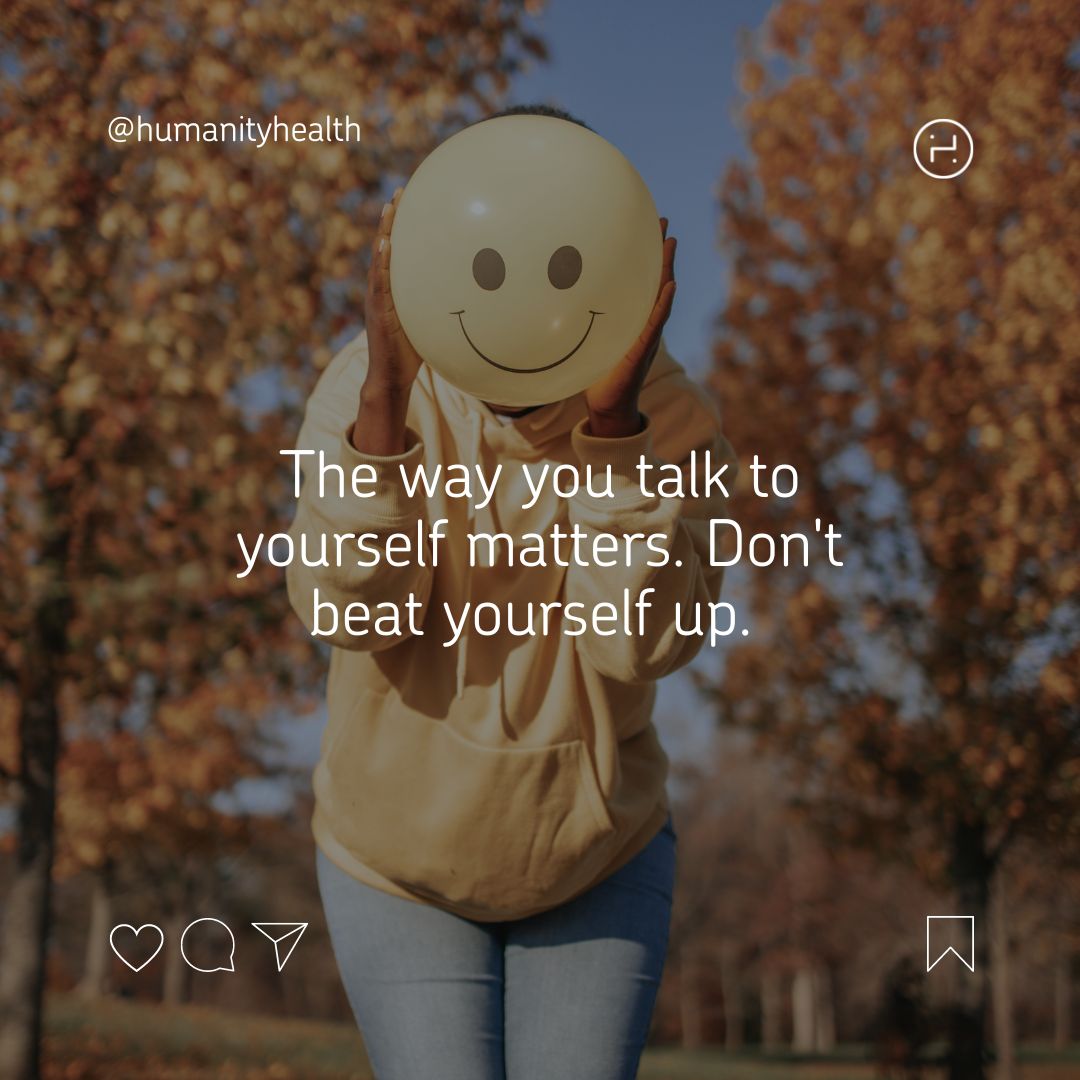 💙 Practice self-compassion. Be the first one to celebrate your wins and console yourself when you face loss or challenge.