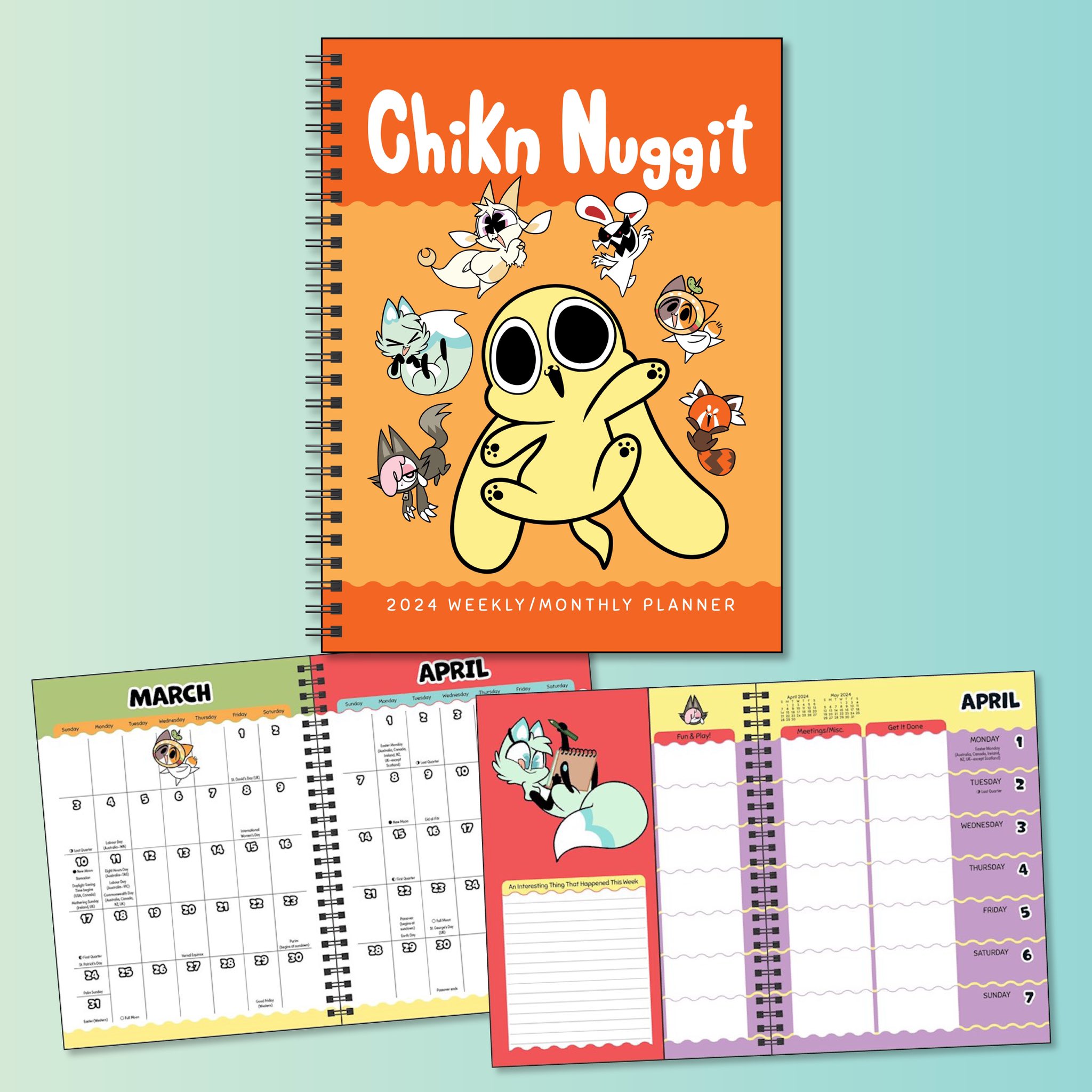 chikn-nuggit-on-x-and-that-s-not-all-chikn-nuggit-also-has-a-2024-planner-128-beautiful-pages-of-original-artwork-for-every-week-of-the-year-jot-down-your-daily-tasks