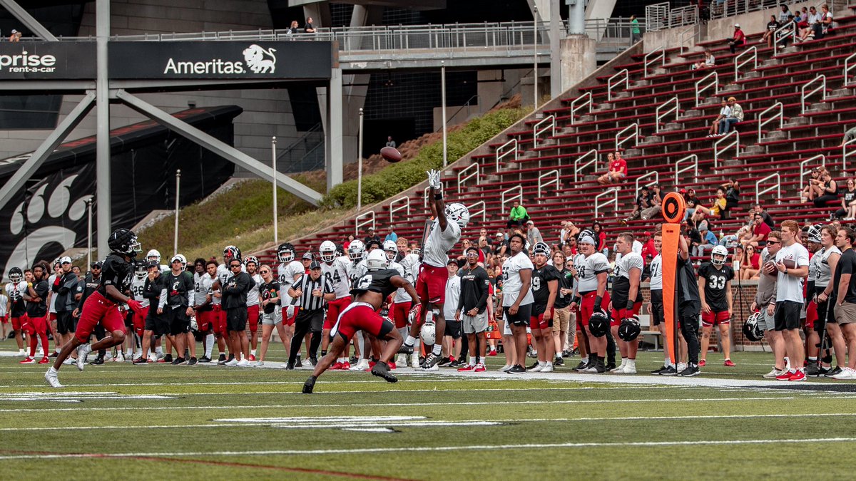 First Satterday in the books ✅

#Bearcats