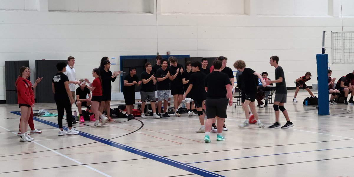 GoTRWarriors's tweet photo. 🏐 In their inaugural season, the Two Rivers Boys Volleyball club team competed for the first time today against some talented local teams @washingtontech. Many smiles were had &amp; there is work to do, but we're excited to watch the evolution of this group at TRHS.

Go Warriors‼️ https://t.co/bazkpu1VGY