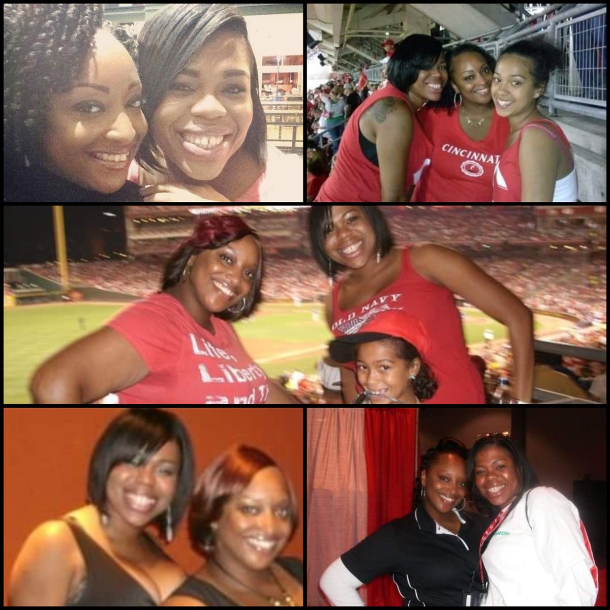SINAFOLD's tweet photo. The best play in Reds history was putting us in the same place at the exact same time because we've been winning ever since! #Sisterhood #FromFriendsToFamily https://t.co/K7deeiYngm