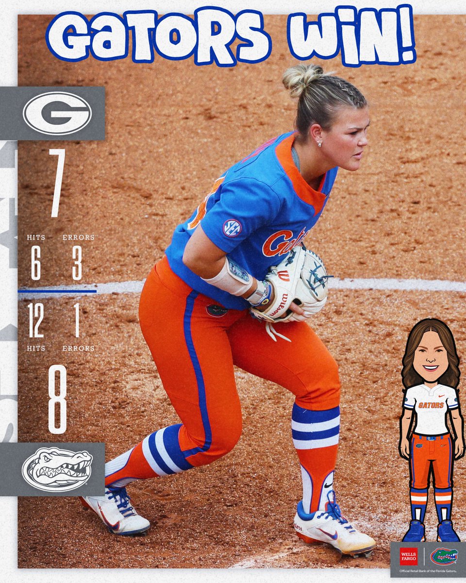 SENIOR DAY DUB😎

#GoGators | Presented by <a href="/WellsFargo/">Wells Fargo</a>