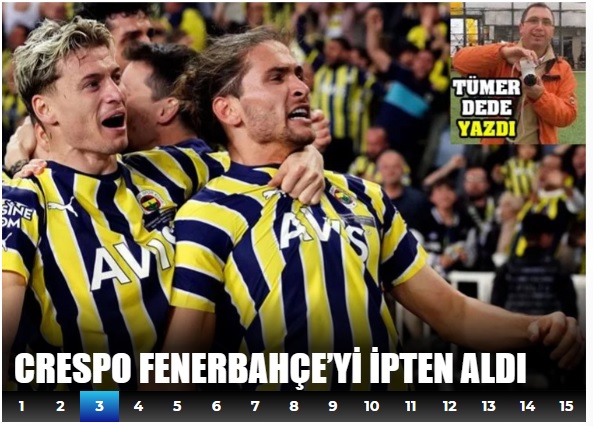 tumer_dede's tweet photo. 'Crespo Fenerbahçe’yi ipten aldı' - Tümer Dede - Fotospor'
https://t.co/TDs7MqxCHT
#photooftheday #fashion #beautiful #happy #cute #tbt #JurgeJesus #tumerdede #AliKoc #Ligden #VAR #Valencia #Ardaguler #laleorta #Selahattinbaki #Millitakım #Crespo #tumerdede https://t.co/gLMsB0CYht