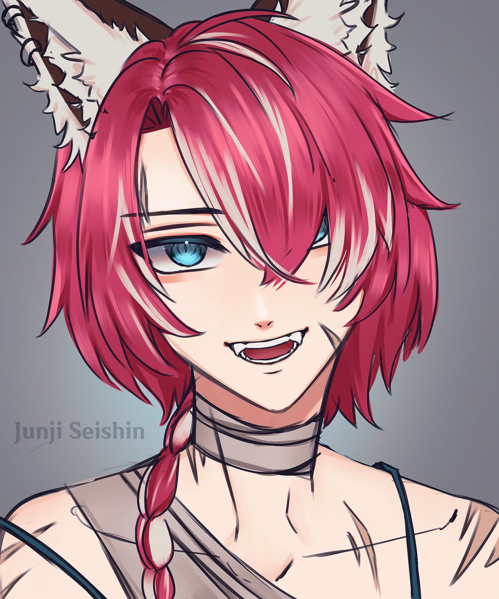 Junji_Nocti's tweet photo. Trying to beat burnout, pls enjoy this sketch ^^
#joobyart #ENVtuber https://t.co/0ptked7Ty8