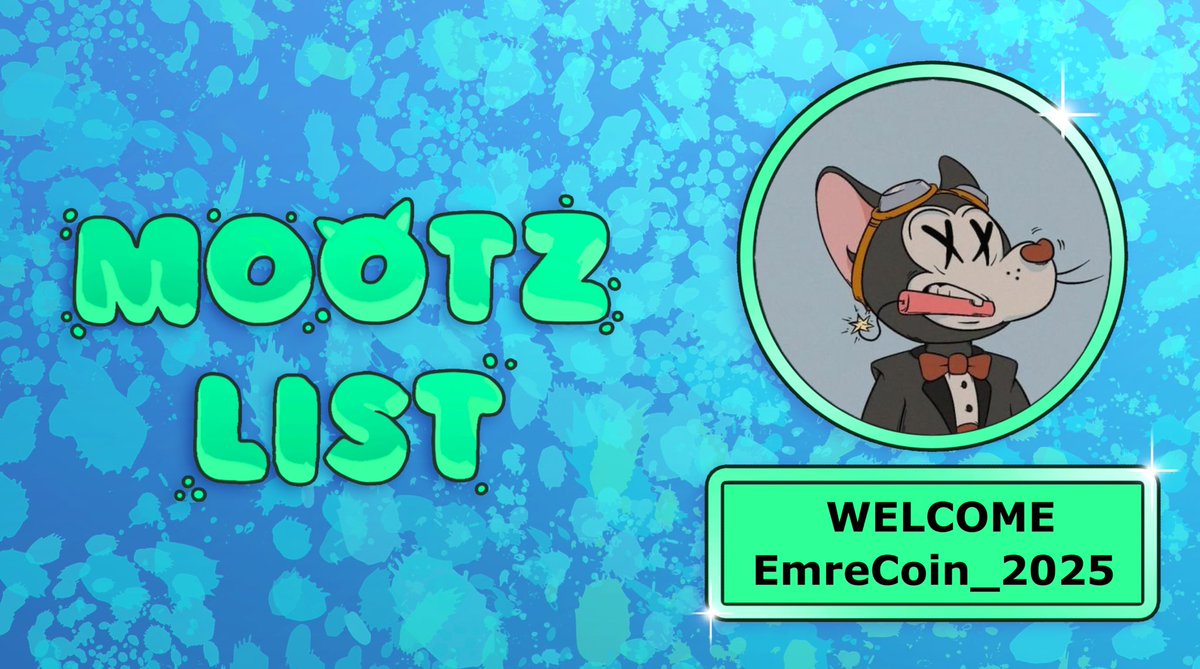 Mootzlist's tweet photo. Congrats to @EmreCoin_2025 winning a WL spot from @WenvilleHQ for the upcoming Mootz mint on Ethereum! Your wallet address has been saved! #mootz #ethereum #eth #opensea #blur #solana #aptos #mint #nft https://t.co/zZPVmgRKia