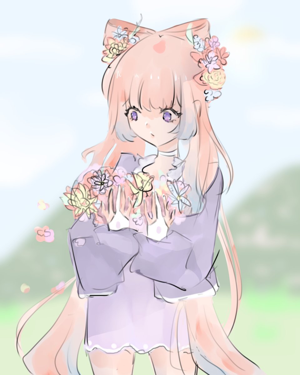 maeriish's tweet photo. Kokomi WIP

ahhh i love kokomi and spring so why not draw her with flowersss 🌸🌸🌸🌻🌼🌷

#art #wip #digitalart #fanart #spring #genshinimpact #kokomi https://t.co/2Zelx3fc84