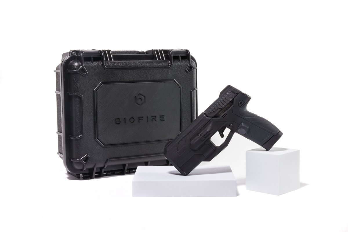 BiofireUSA's tweet photo. The Biofire #SmartGun is ready when you need it most. Build yours today at https://t.co/7EvGMdDL8H
#unlockBiofire #9mm #security #futuretech #Firearmsafety https://t.co/5xRPGebWe9