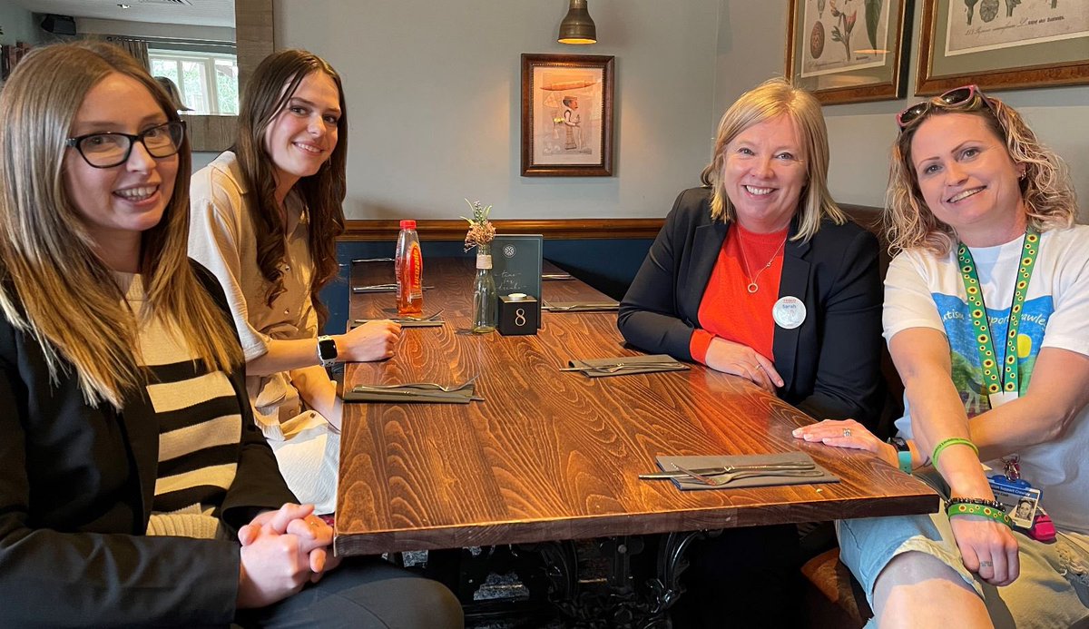 AutismSCrawley's tweet photo. So grateful to our Coaching Halt friends hosting a lovely #Easter gathering for some families we help support via their carers. So very thankful to our @Tesco #Hazelwick friends for bringing Easter eggs for the young people who all had an โeggsellentโ time ๐ฃ๐ฐ#Autism ๐ https://t.co/k4bgpgjCYp