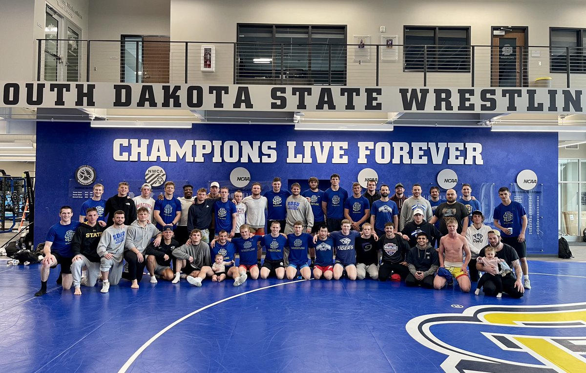 JackrabbitWC's tweet photo. MATCH DAY
📍Brookings, SD

Thanks @AugustanaWR and @dwuwrestling for joining us #GetJacked https://t.co/gpckLuliZw