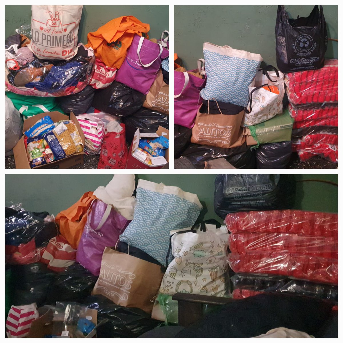 L_Prattohaedo's tweet photo. En una nueva campaña solidaria, se le entregaron al merendero Corazones Felices de Moron donaciones de ropa,alimentos no perecederos,salchichas,calzados y útiles.
Agradecemos a @lagaleravelez por las donaciones y por todo lo que hacen https://t.co/UIhyKfxt47