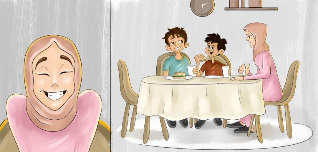 alshalali_art's tweet photo. عندما يجتمع الاهل في لمة عائلية تصاحبها ضحكة الام والاب المباركتين  فاعلم انك في خير ونعمه وغيرك الكثير يتمنى هذه اللحظات ..

من اعمالي ضمن سلسة قصة مهمة انقاذ عاجلة ⁦♥️⁩ 

#storyboard #Sudan #art #artist #conept #illustartion #رسم #رسامين #قصص_كرتونية #قصص #فن 

@DesMeet https://t.co/iTwyqnOnwc