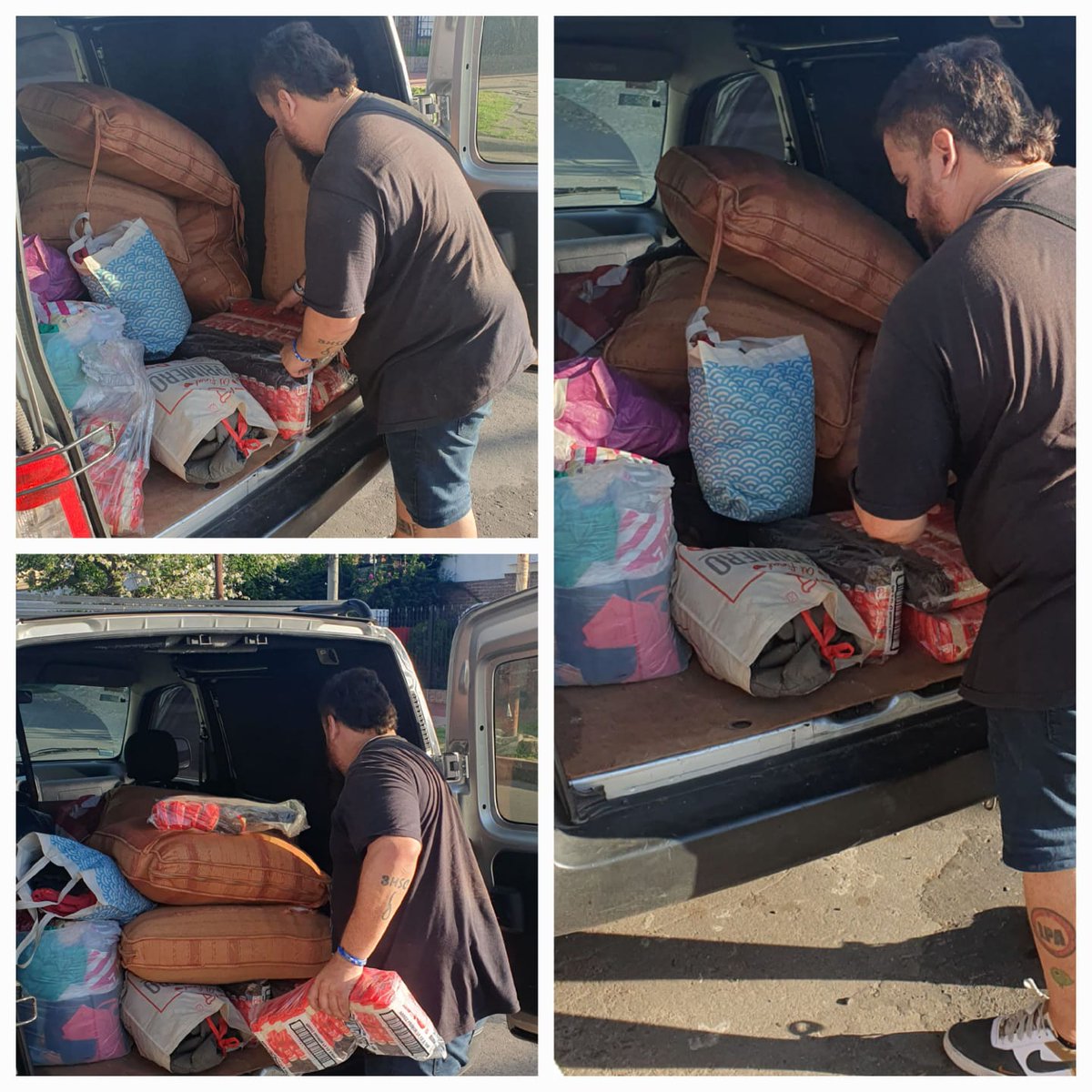 L_Prattohaedo's tweet photo. En una nueva campaña solidaria, se le entregaron al merendero Corazones Felices de Moron donaciones de ropa,alimentos no perecederos,salchichas,calzados y útiles.
Agradecemos a @lagaleravelez por las donaciones y por todo lo que hacen https://t.co/UIhyKfxt47