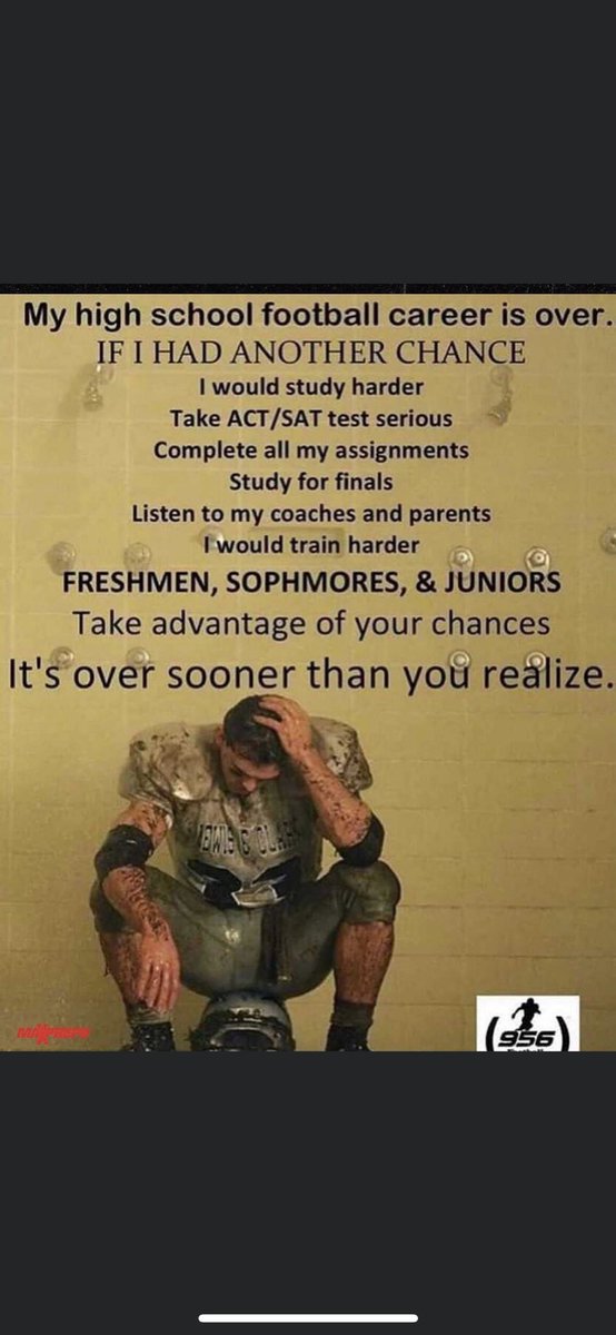 Athletes have no clue just how true this is.