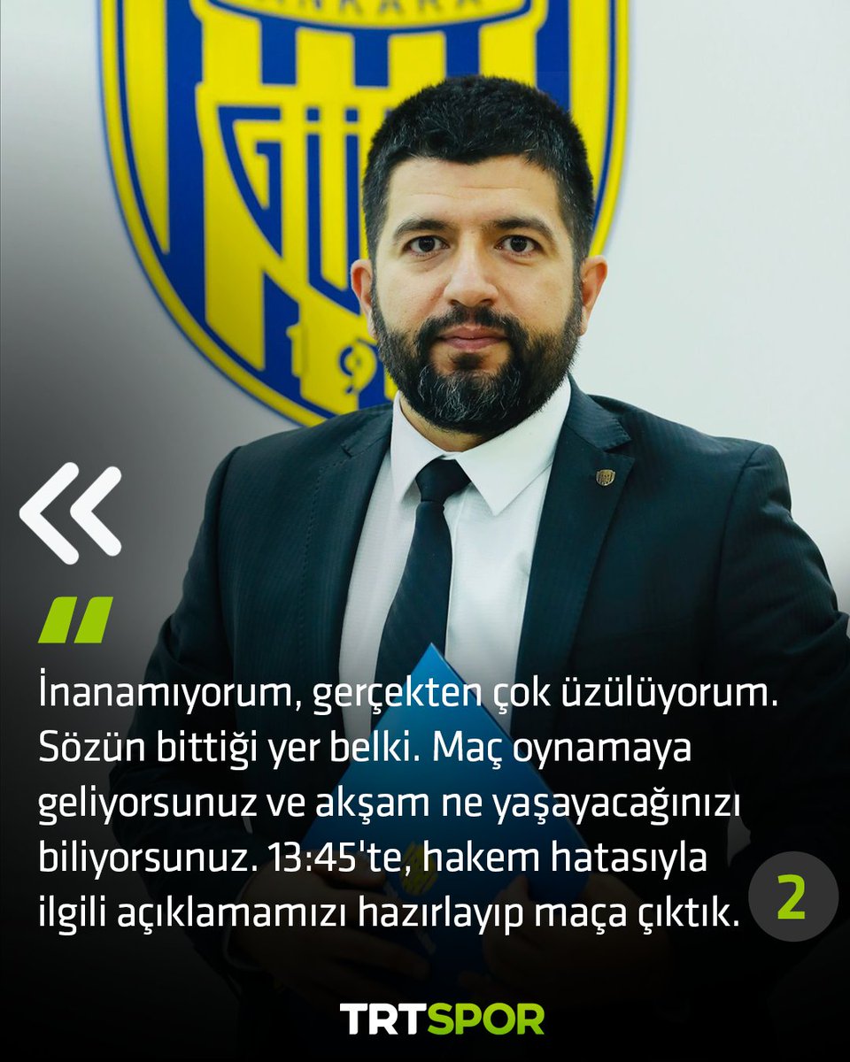 🗣️🎙️Hüseyin Aytekin #MKEAnkaragücü