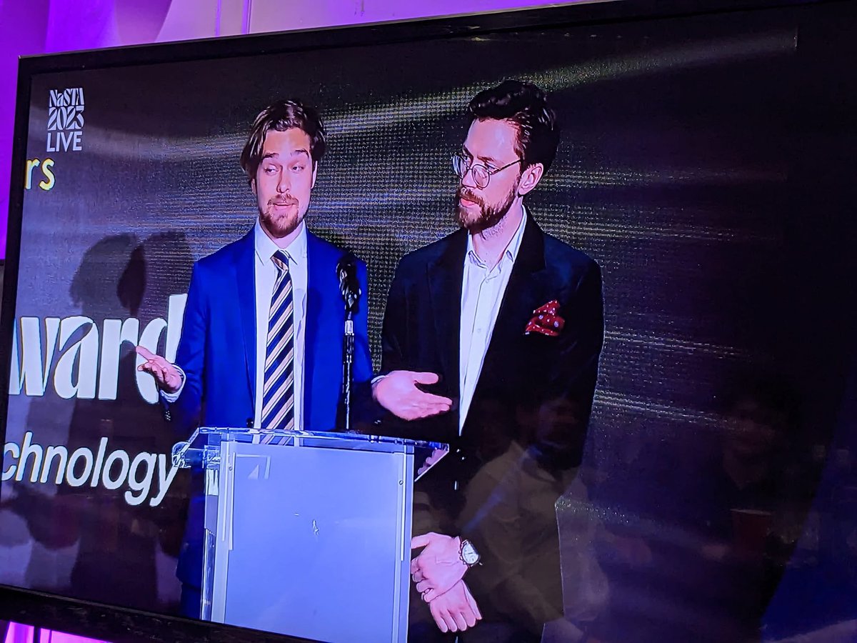 STAN_alumni's tweet photo. Our work here is done. Congrats to the runners-up, @lsutvonline and @ystv! And to the winners, @UBTVstation!!

#NaSTA50 https://t.co/4HiRIW1mbR