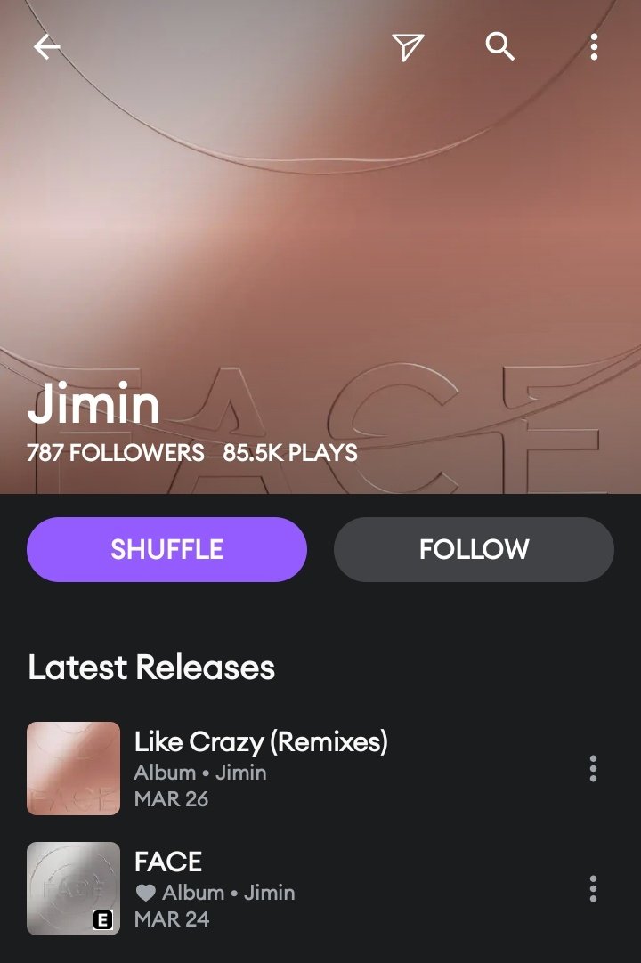 BTS_algeria's tweet photo. Dear @anghami @AnghamiCare,

 We noticed that there are two accounts for @BTS_twt #JIMIN and even the songs are splited.
Please fix this problem and add the songs to the official profile 😊

Thank you.
🔗https://t.co/qpQTHx1iEb
🔗https://t.co/2IrTIZoRK2 https://t.co/SXAHErTFrx
