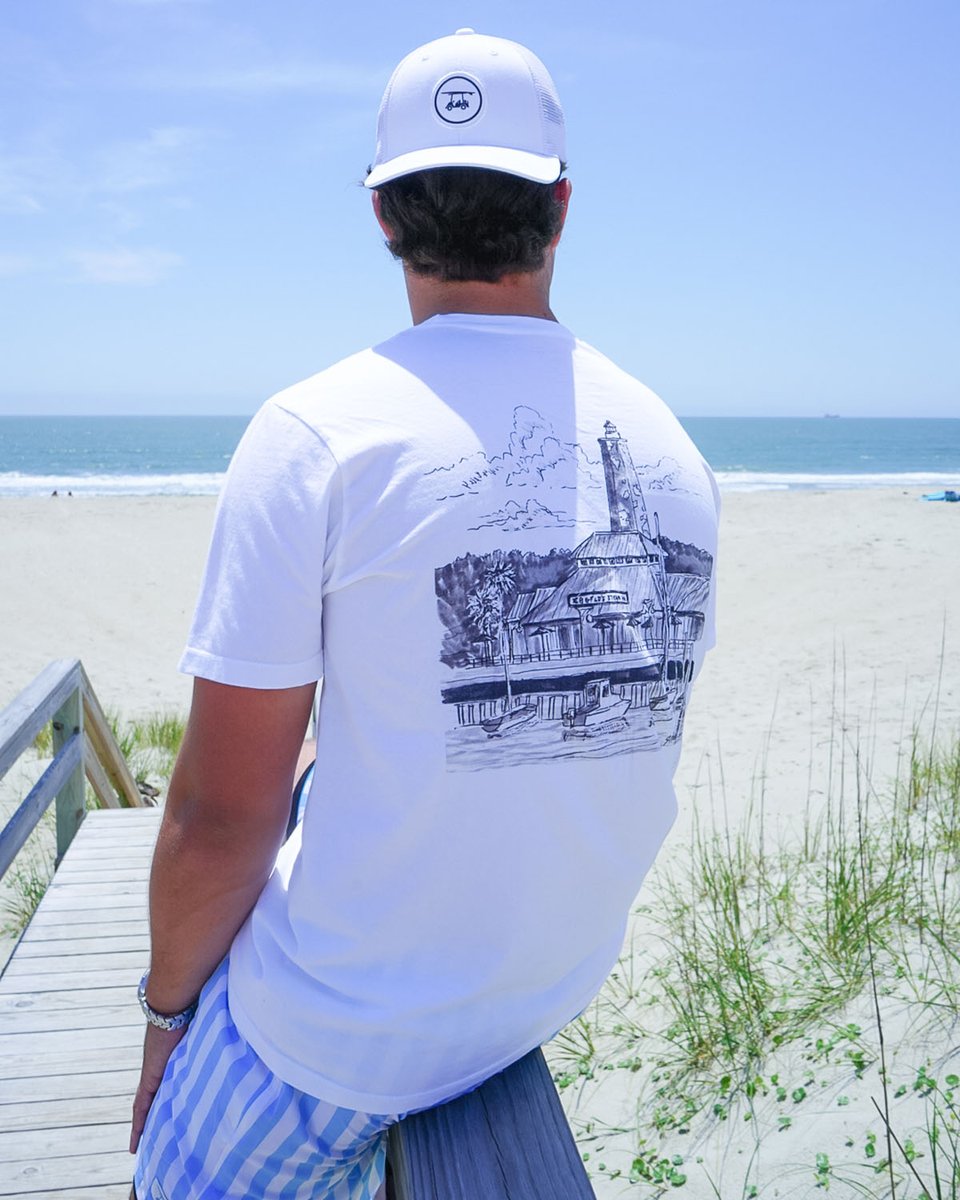 Reminisce about Ebb &amp; Flo's in our custom t-shirt!

baldheadblues.com

#baldheadblues #clothingforcoasting