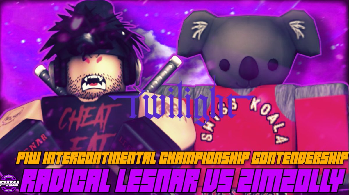 PIJWRBLX's tweet photo. TONIGHT 9:30 EST!
2 Intercontinental Championship Contenderships will be on the line tonight!
#AlexLesnar Takes on #ZIMZOLLY - FT3
#ZaiZero fights #BryceDarrien - FT3
Who will challenge for the IC Championship later that night?
#PIW2023 #PIWTwilight #RoadStartsHere https://t.co/X6hQ9V3wjb