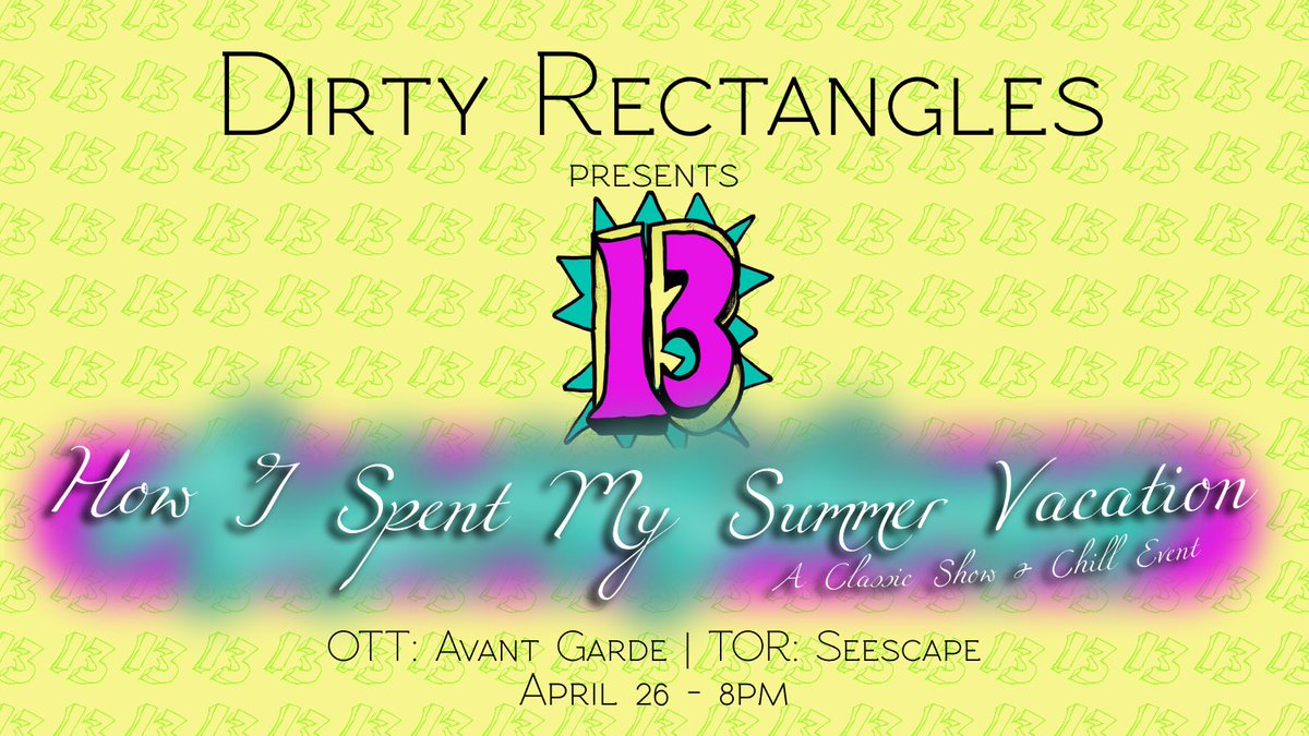 Can't wait to see how grey everyone has got..!! 👀

APRIL 26TH 8PM <a href="/AvantGardeBar/">Avant-Garde Bar</a>